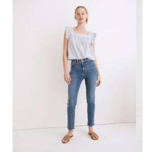 Madewell High Rise Blue Jeans